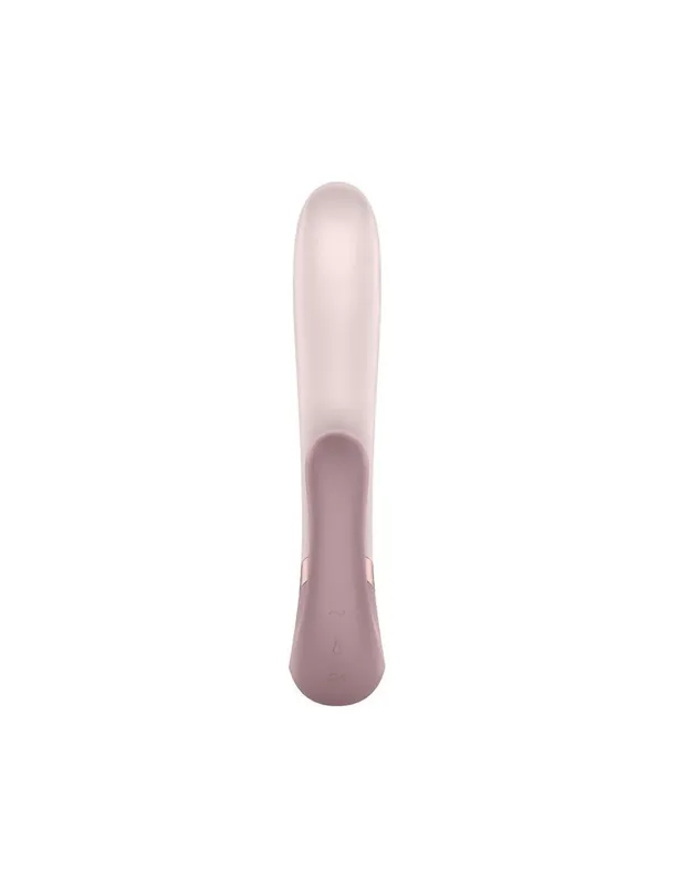 Смарт вібратор-кролик з підігрівом Satisfyer Heat Wave Mauve