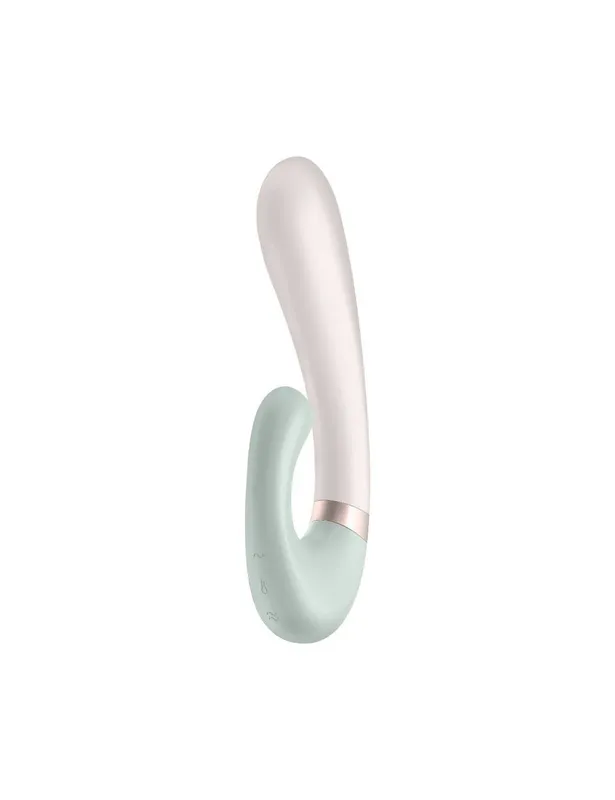Смарт вібратор-кролик Satisfyer Heat Wave Mint із підігрівом
