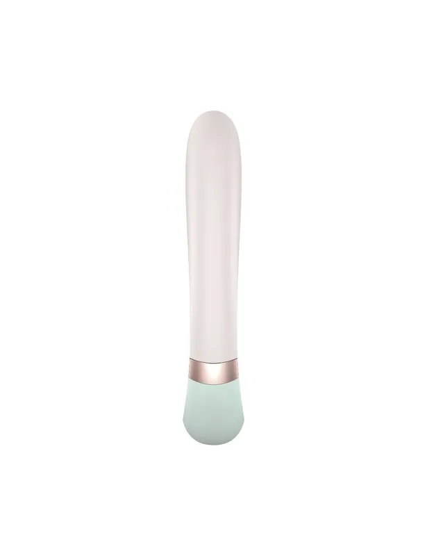 Смарт вібратор-кролик Satisfyer Heat Wave Mint із підігрівом