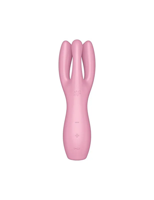 Кліторальний вібратор Satisfyer Threesome 3 з трьома відростками