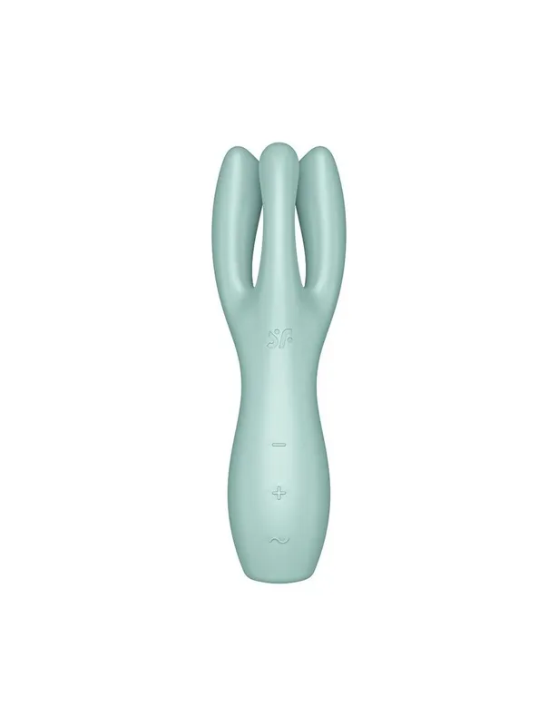 Кліторальний вібратор Satisfyer Threesome 3 з трьома відростками