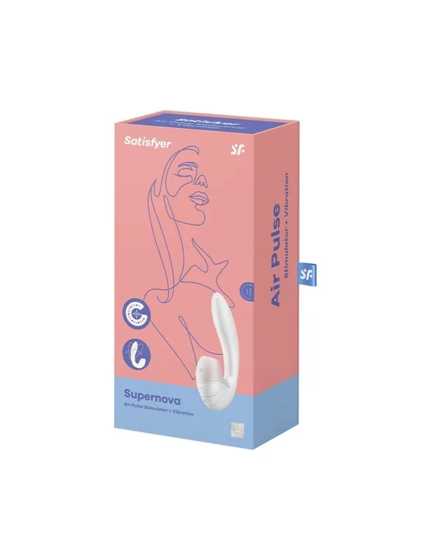 Вакуумний вібратор Satisfyer Supernova, 2 положення ствола