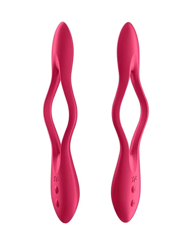 Гнучкий вібратор для пар Satisfyer Elastic Joy Red