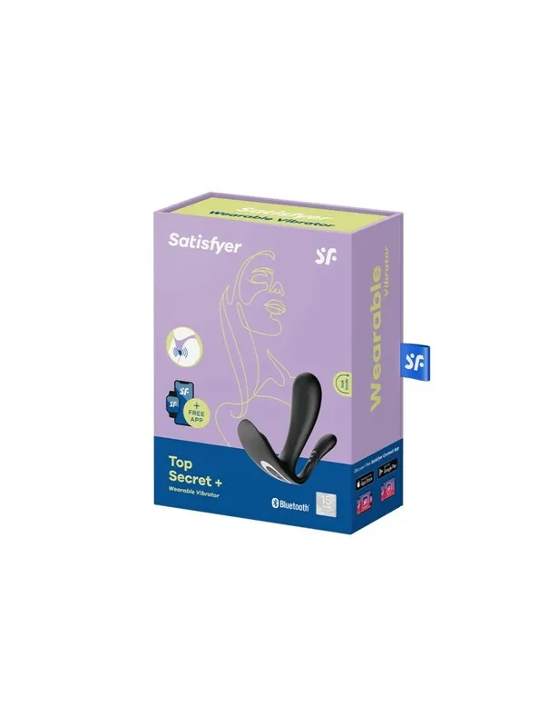 Вібратор у трусики Satisfyer Top Secret+ Black