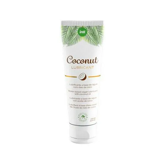Лубрикант Intt Coconut з кокосовою олією на водній основі, 100 мл