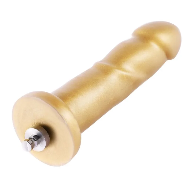 Фалоімітатор Hismith 6.8″ Golden Silicone Dildo із системою KlicLok