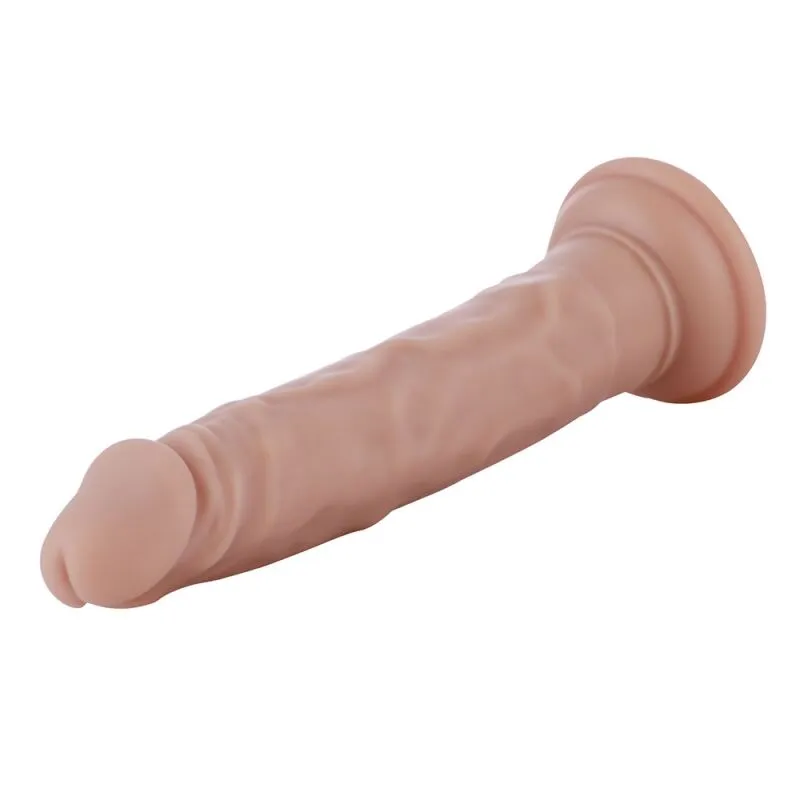 Насадка-фалоімітатор Hismith 7.5″ Flexible Silicone Dildo, система KlicLok
