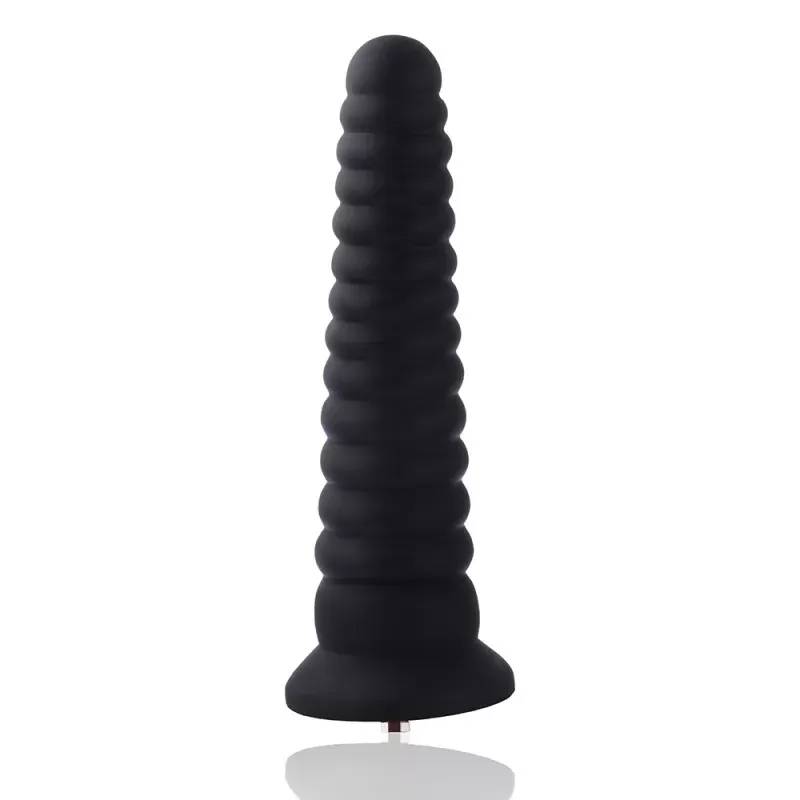 Анальний дилдо-насадка Hismith Tower shape Anal Toy для секс-машин, система KlicLok