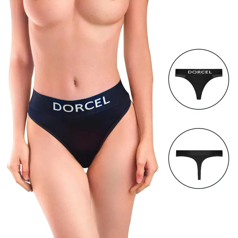 Трусики з кишенею для вібратора Dorcel PANTY LOVER, розмір S