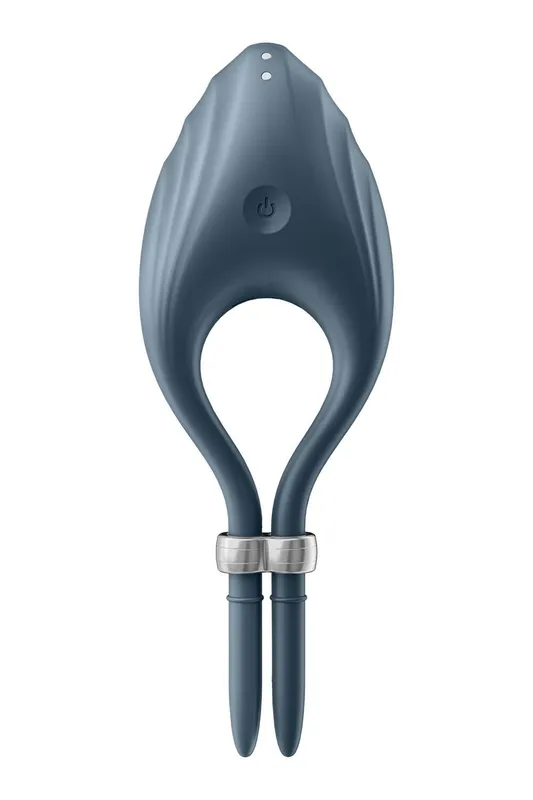 Ерекційне віброкільце-ласо Satisfyer Duelist Dark Blue