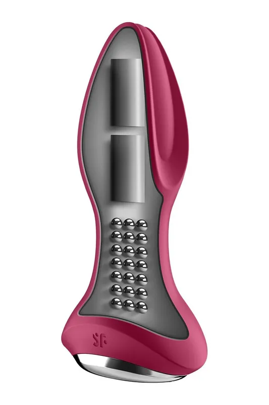 Анальна смарт-вібропробка з перлинним масажем Satisfyer Rotator Plug 1+
