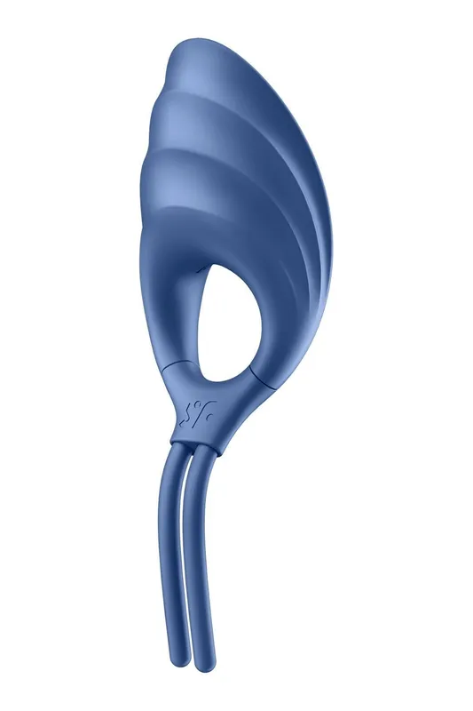 Ерекційне віброкільце-ласо Satisfyer Swordsman Blue, 10 режимів вібрації