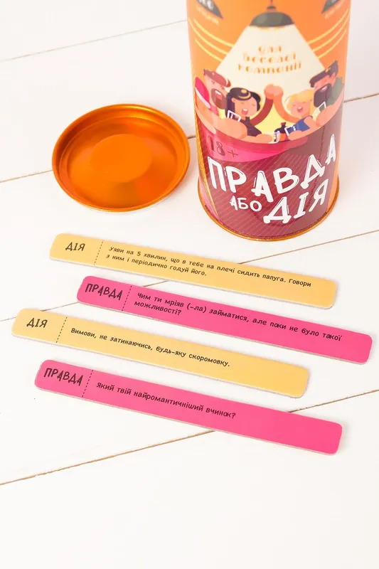 Еротична гра «Правда або дія» FunGamesShop (UA)
