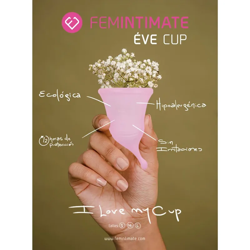 Менструальна чаша Femintimate Eve Cup New, розмір M, об'єм 35 мл