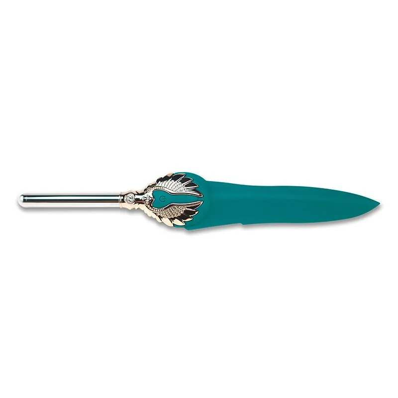 Вібратор Knight Jenay FLOWERS & SWORD із маскою, стрічкою та лубрикантом