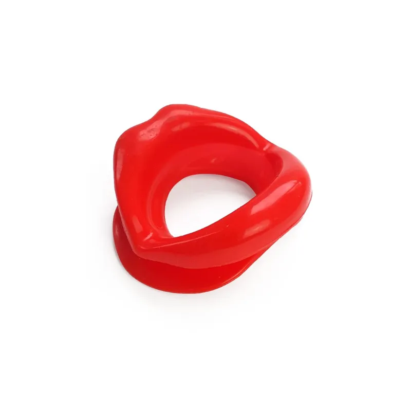 Кляп-розширювач у формі губ Art of Sex Gag lip, червоний