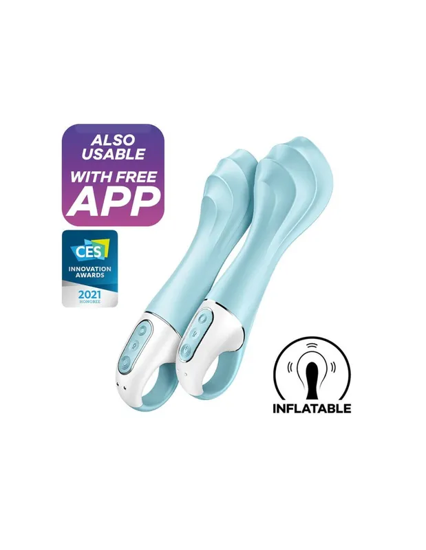 Смарт-вібратор точки G Satisfyer Air Pump Vibrator 5+, надувний