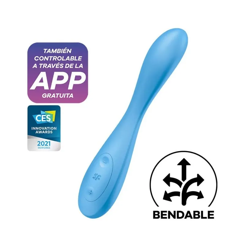 Смарт-вібратор Satisfyer G-Spot Flex 4, гнучкий стовбур із фіксацією положення