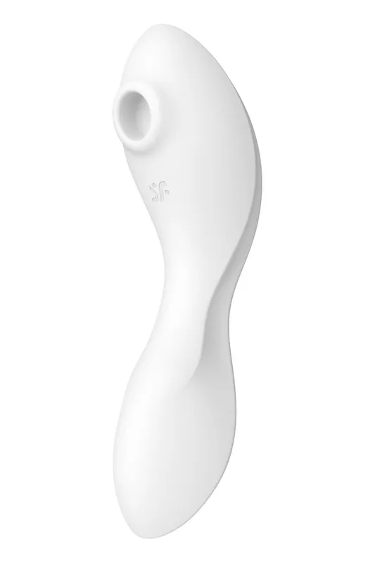 Вакуумний смарт-стимулятор Satisfyer Curvy Trinity 5 (White) з керуванням зі смартфона