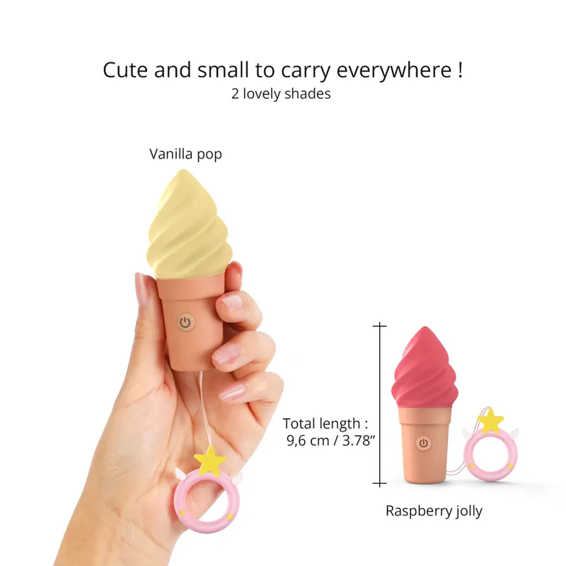 Вібратор-морозиво Love To Love CAND'ICE VANILLA POP