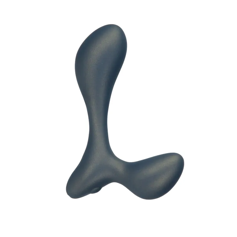 Вібромасажер простати Lux Active LX3 Vibrating Anal Trainer з пультом ДК, синій
