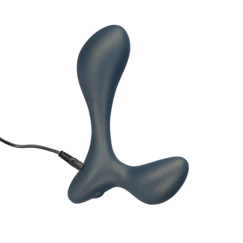 Вібромасажер простати Lux Active LX3 Vibrating Anal Trainer з пультом ДК, синій