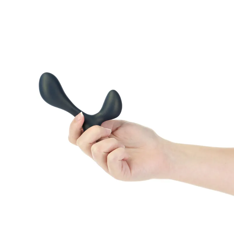 Вібромасажер простати Lux Active LX3 Vibrating Anal Trainer з пультом ДК, синій