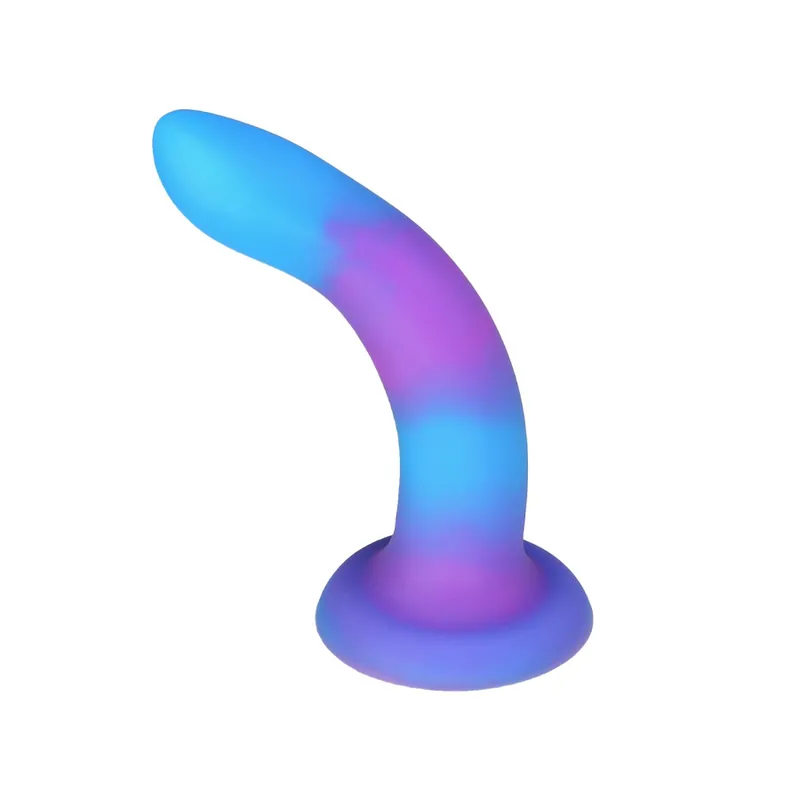 Фалоімітатор ADDICTION Rave 8″ Glow in the Dark Dildo, що світиться в темряві, 20,3 см