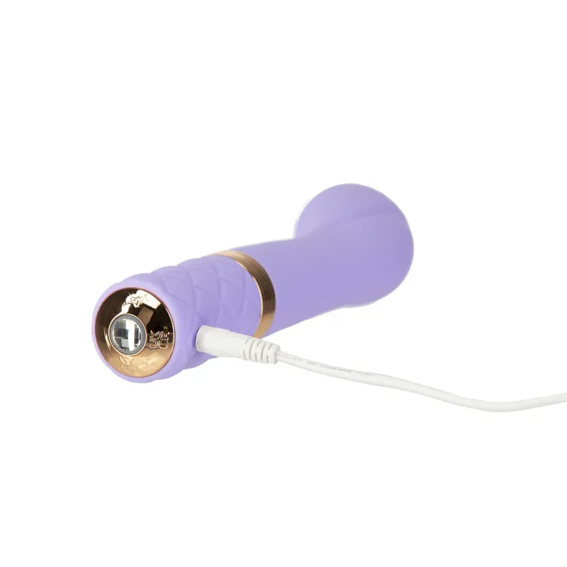 Вібратор Pillow Talk Special Edition Sassy Purple з кристалом Swarovski