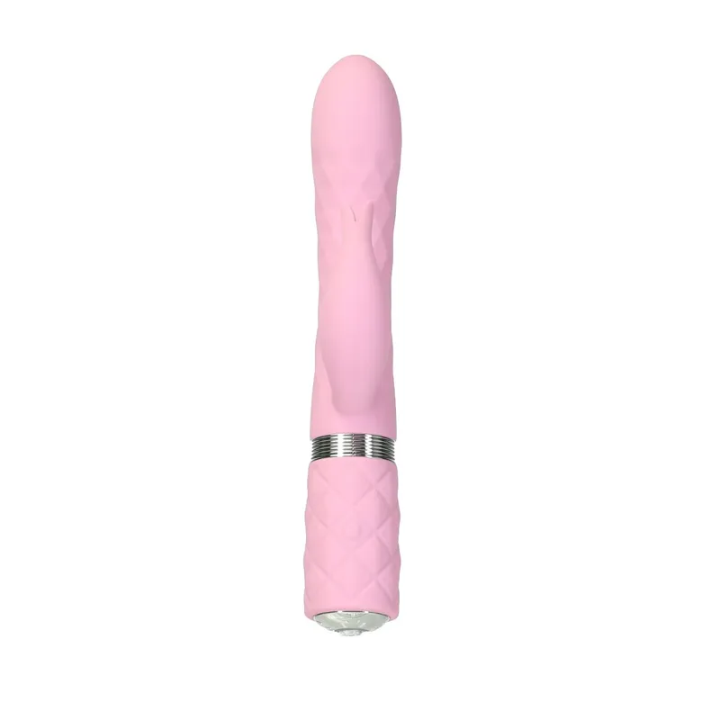 Вібратор-кролик Pillow Talk Lively з кристалом Swarovski, рожевий
