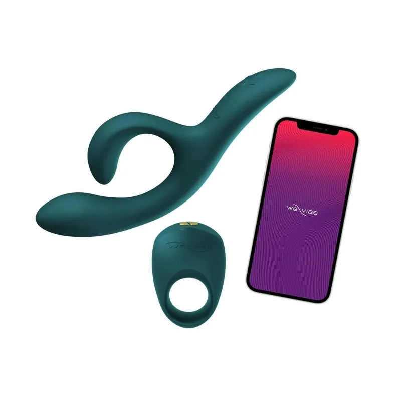 Подарунковий набір We-Vibe Date Night Set: вібратор Nova 2 та кільце Pivot