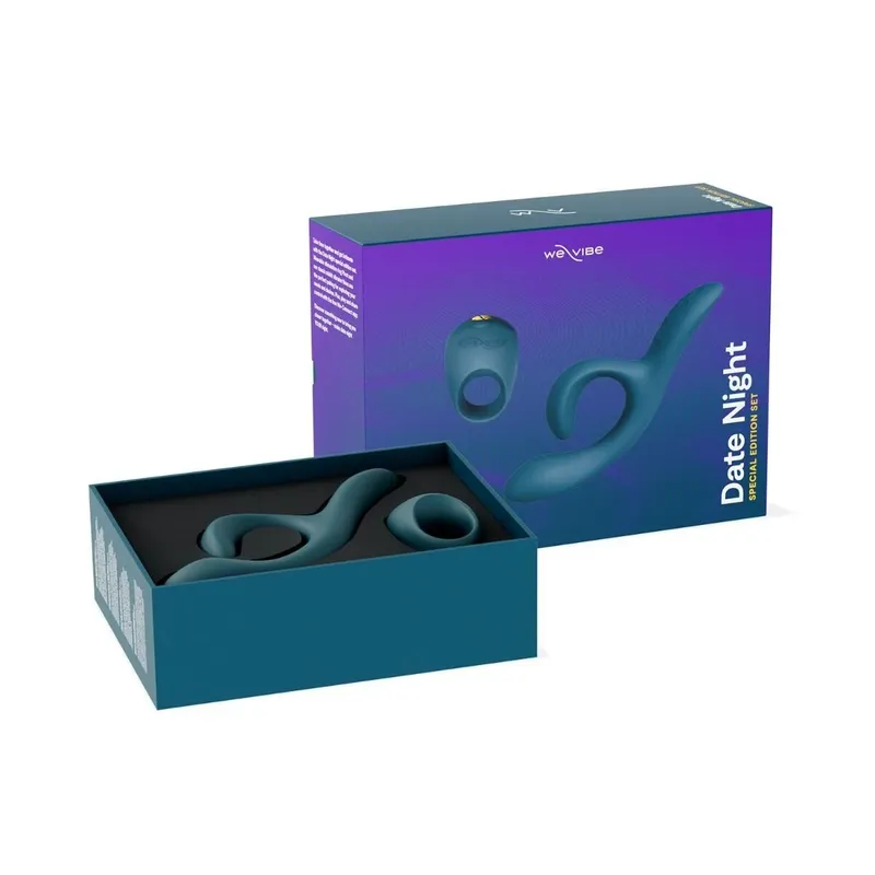 Подарунковий набір We-Vibe Date Night Set: вібратор Nova 2 та кільце Pivot