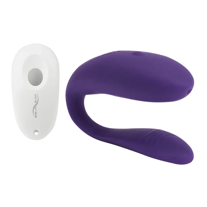 Вібратор для пар We-Vibe Unite Purple з пультом дистанційного керування