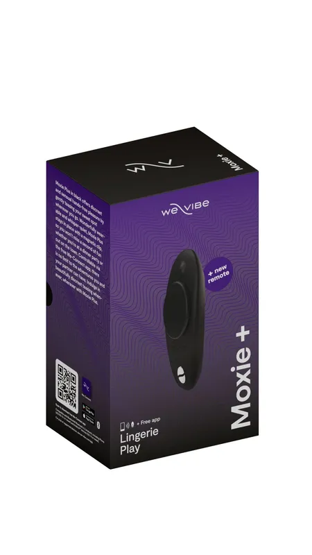 Смарт-вібратор у трусики We-Vibe Moxie+ Satin Black