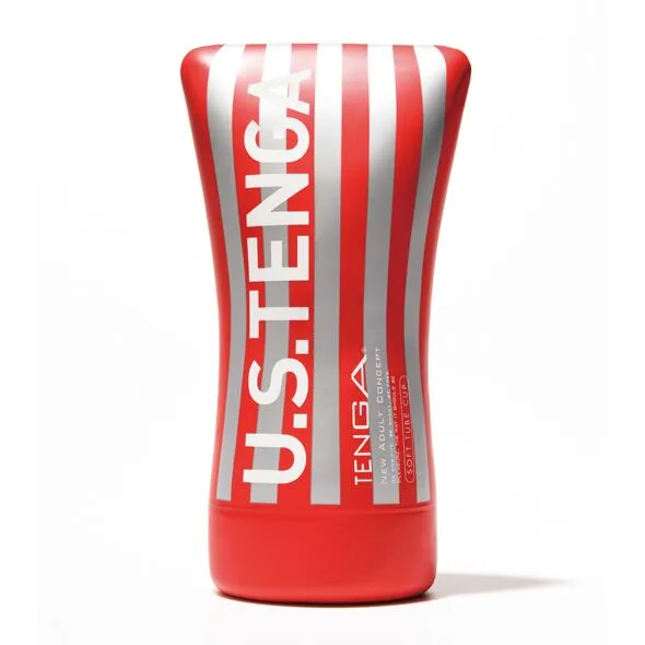 Мастурбатор Tenga US Soft Tube Cup, м'який стискальний, збільшений розмір