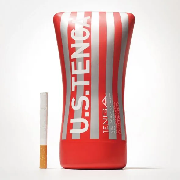 Мастурбатор Tenga US Soft Tube Cup, м'який стискальний, збільшений розмір