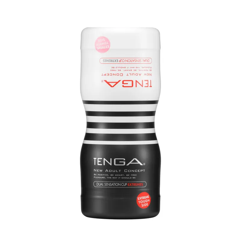 Мастурбатор Tenga Dual Sensation Cup EXTREMES, двосторонній, 2в1
