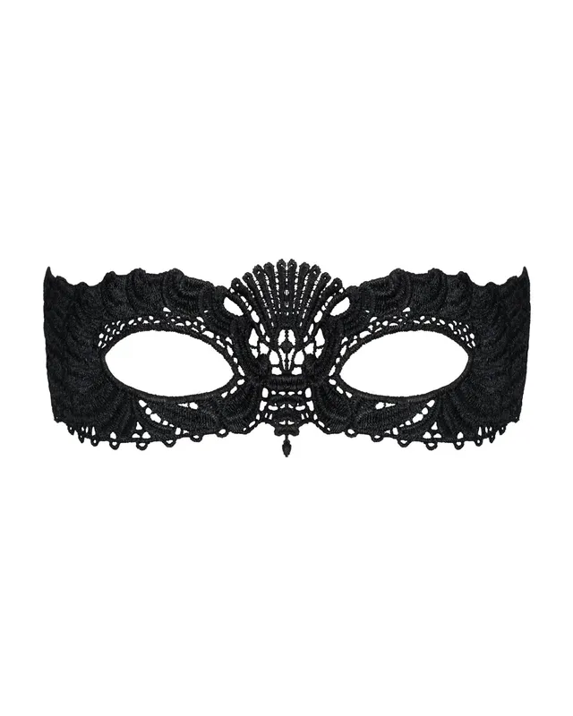 Мереживна маска Obsessive A700 mask, єдиний розмір, чорна