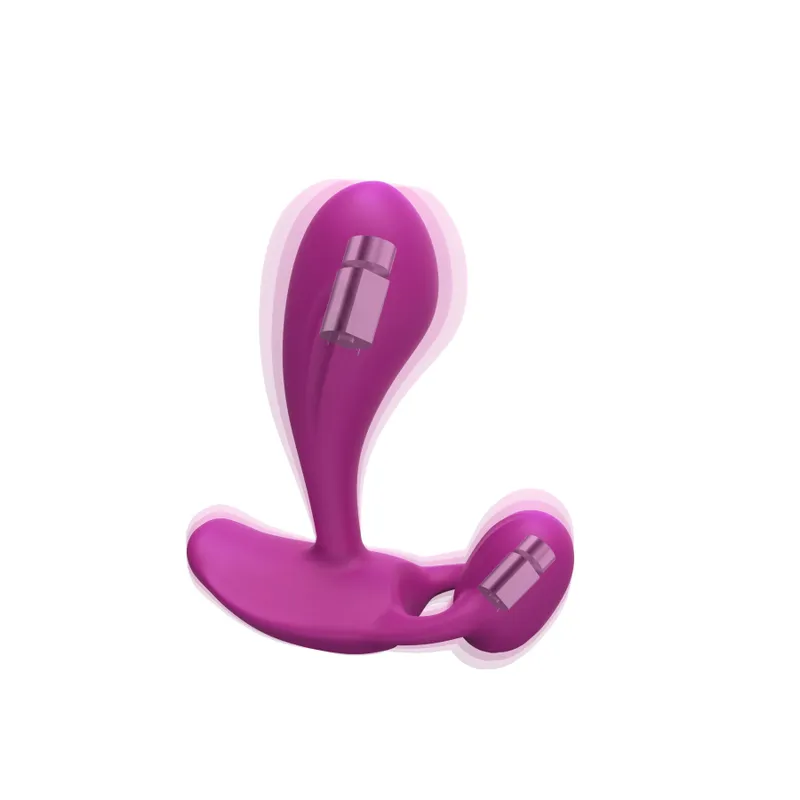 Вібратор Love To Love WITTY - SWEET ORCHID, стимуляція точки G та клітора, пульт ДУ