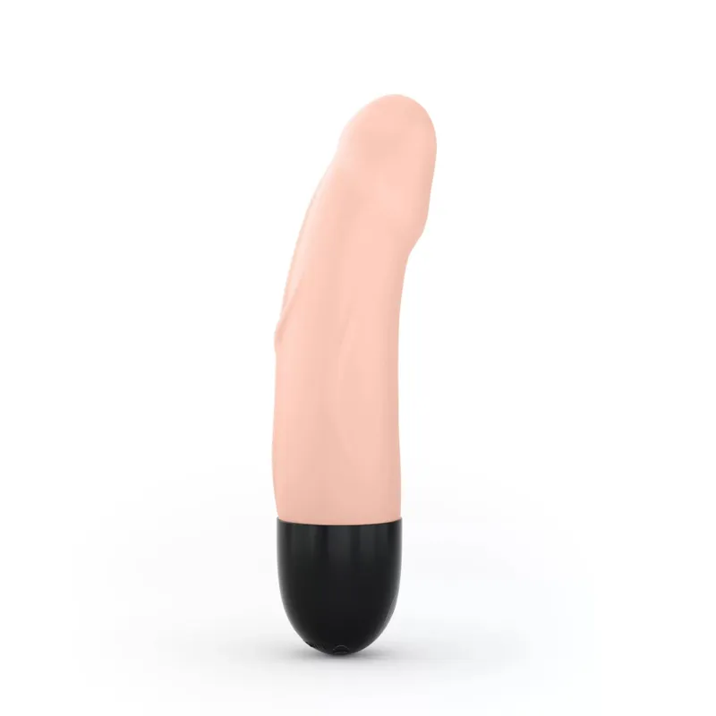Вібратор Dorcel Real Vibration S Flesh 2.0, діаметр 3,7 см, перезаряджуваний