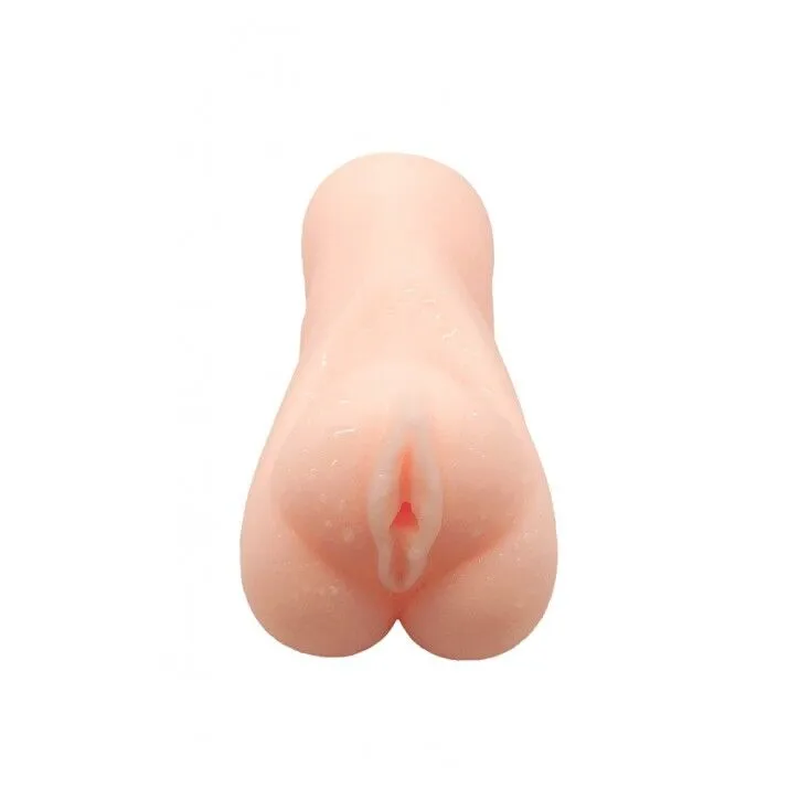 Мастурбатор-вагіна Wooomy Squeeezy Masturbator Vagina з відкритими губами, 132 мм