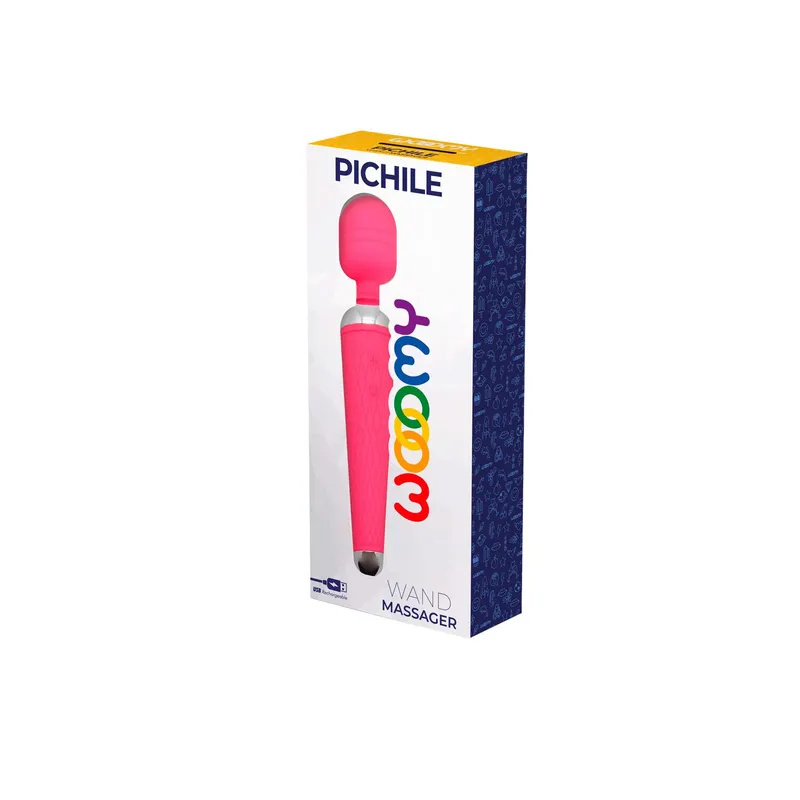 Вібромасажер Wooomy Pichile, рожевий