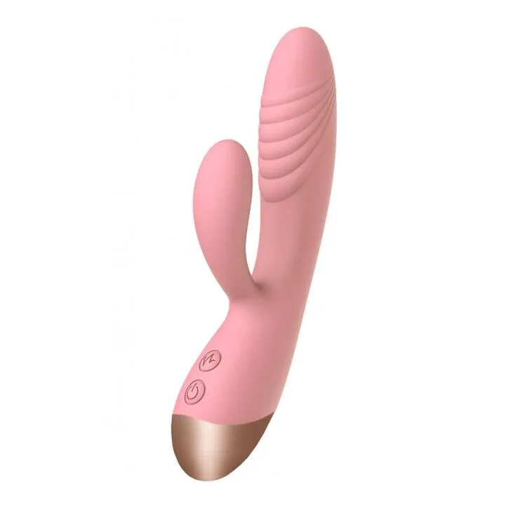 Вібратор-кролик Wooomy Elali Pink Rabbit Vibrator, рожевий
