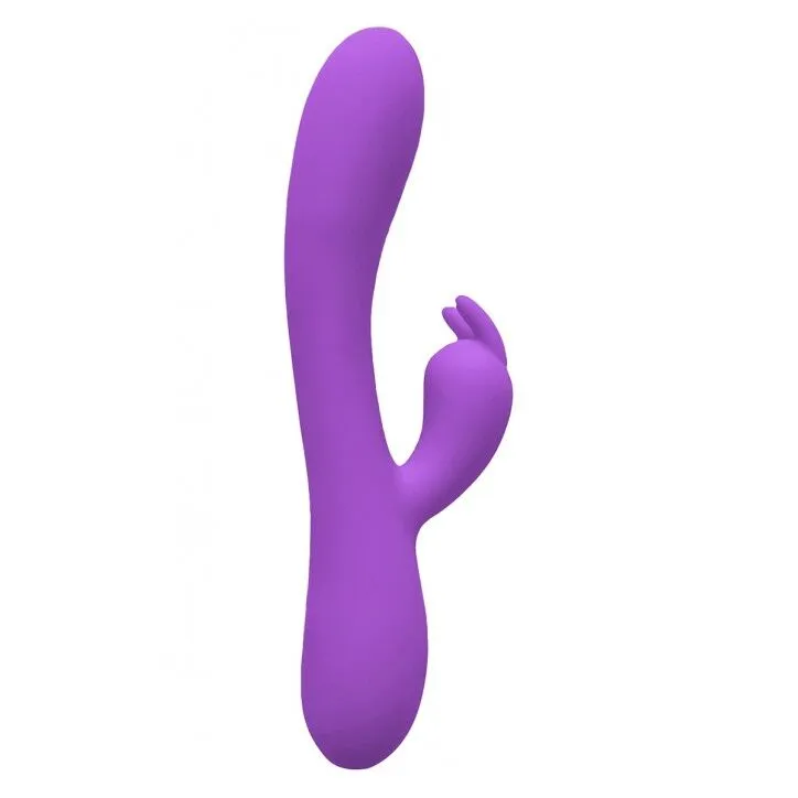 Вібратор-кролик Wooomy Gili-Gili Vibrator with Heat Purple, підігрів до 40°С