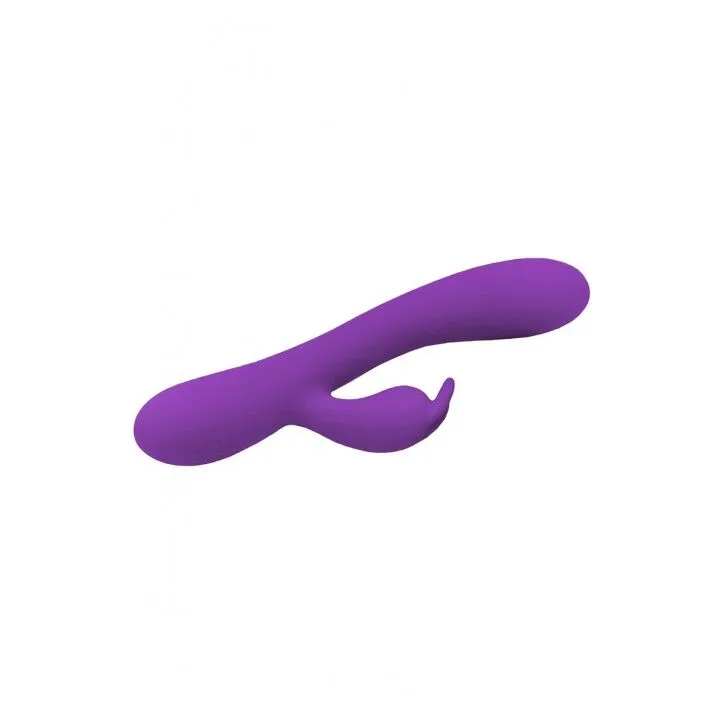 Вібратор-кролик Wooomy Gili-Gili Vibrator with Heat Purple, підігрів до 40°С