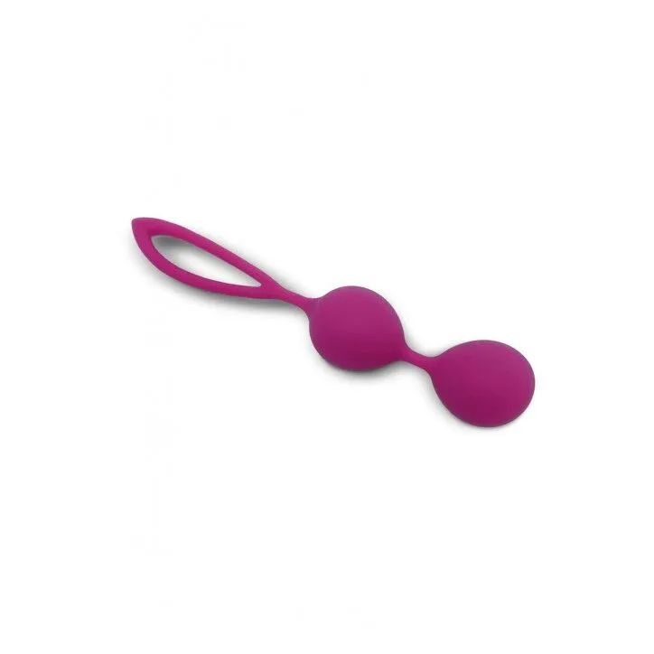 Вагінальні кульки Wooomy Taradiddle Kegel Ball, рожеві, діаметр 3,5 см