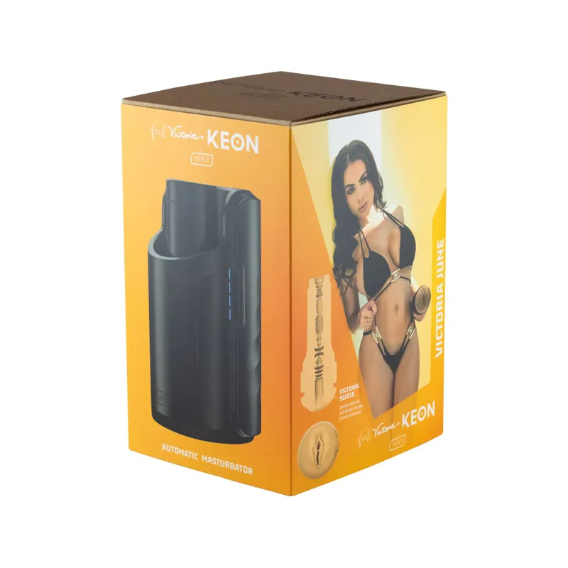 Інтерактивна секс-машина Kiiroo Keon Combo Set з мастурбатором Feel Victoria