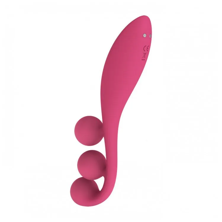 Універсальний вібратор Satisfyer Tri Ball 1, 3 мотори, гнучкий