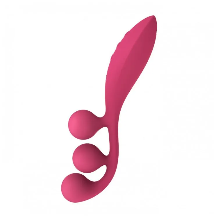 Універсальний вібратор Satisfyer Tri Ball 1, 3 мотори, гнучкий