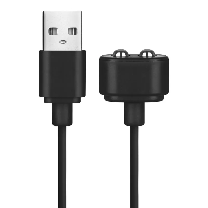 Зарядний кабель Satisfyer USB Charging Cable для іграшок, чорний
